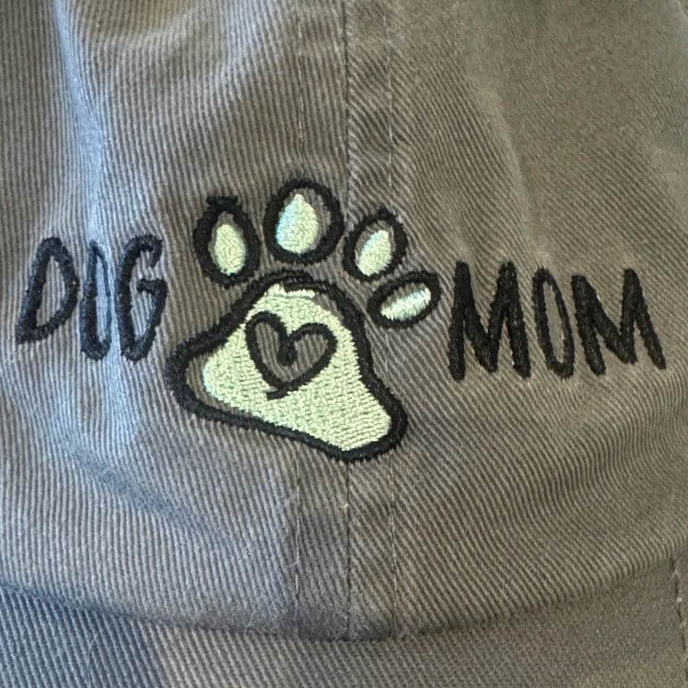 Open Road Charcoal gray Dog Mom baseball cap Hat